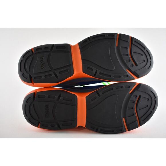 Dior Mens B24 Sorayama Black Blue Orange Red Low Top Lace Up Flat Sneakers 42 9 - Picture 11 of 11